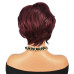 Peruca din par natural Michelle Burgundy
